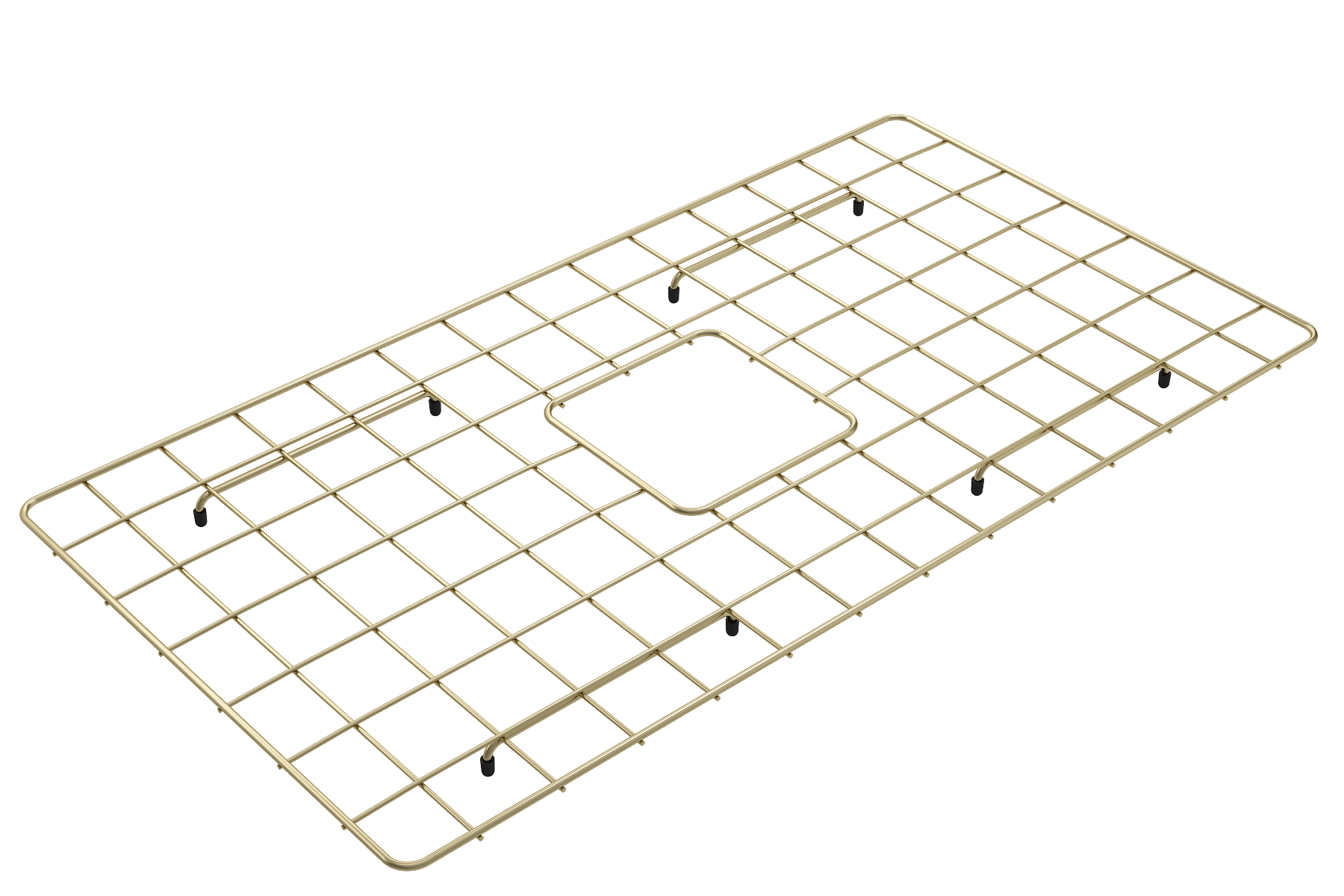 Stainless Steel Sink Rack in Brushed Gold finish for 33 in. 1352/1353/1504 Farmhouse Apron Front Fireclay Single Bowl Kitchen Sinks New Design